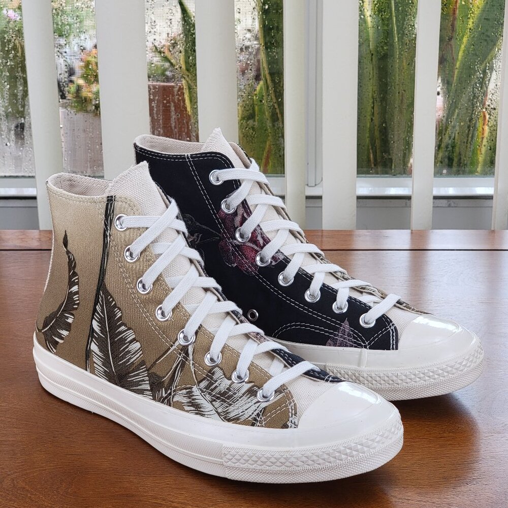 Converse Chuck 70 Hi 'Tropical Shirt' Canvas 170667C Size 9.5 Women's B Grade